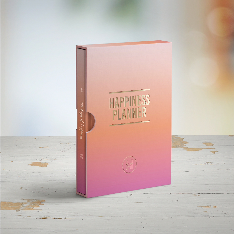 The 100-Day Planner | Orange & Pink - The Happiness Planner®